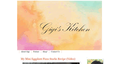 Desktop Screenshot of gigikkitchen.com
